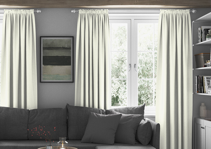 Mayfair, Ivory - Made to Measure Curtains - Image 3